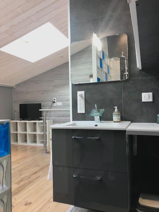 Duplex Atypique 20' De Toulouse Apartment Leguevin Ngoại thất bức ảnh