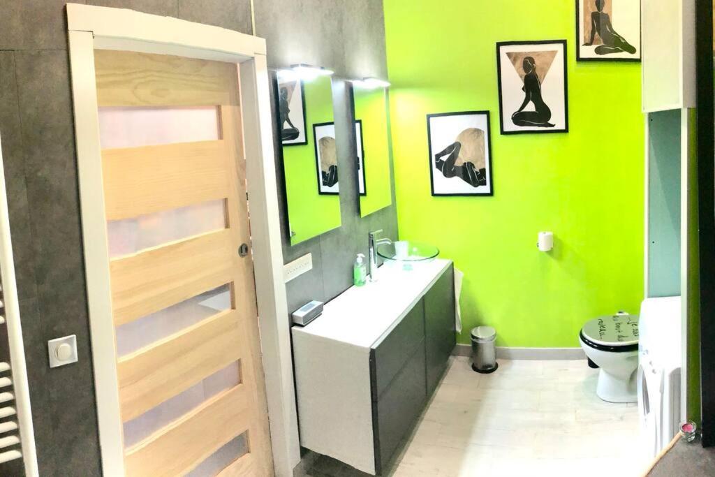 Duplex Atypique 20' De Toulouse Apartment Leguevin Ngoại thất bức ảnh